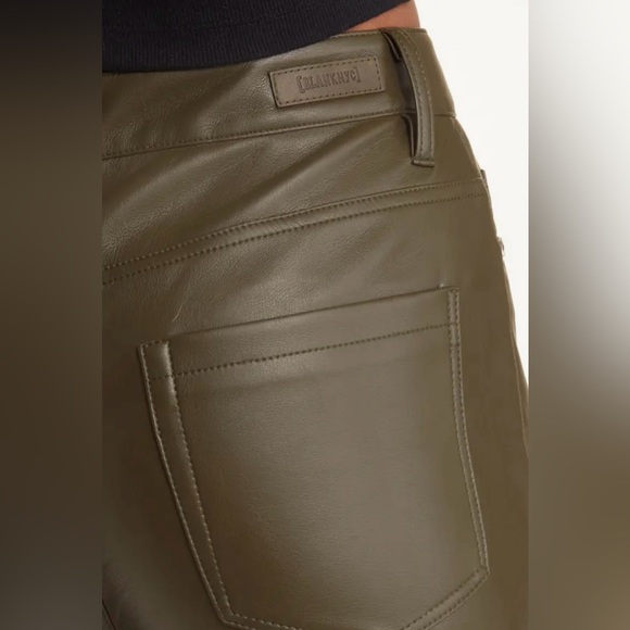 BLANKNYC Franklin High Waist Faux Leather Wide Leg Pants - Picture 4 of 7